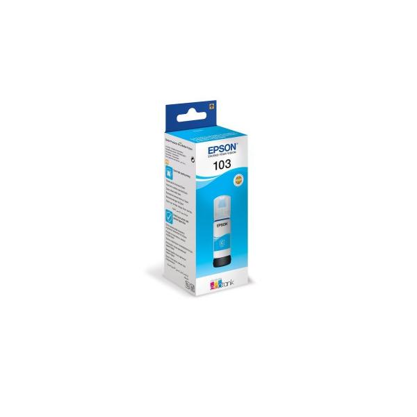 КОНСУМАТИВИ МАСТИЛЕНОСТРУЙНИ EPSON INK 103 CYAN на цена 16лв. от ...