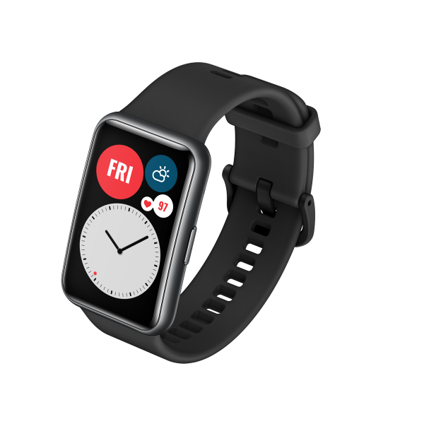 SMART ЧАСОВНИК HUAWEI WATCH FIT BLACK на цена 159лв. от Техномаркет