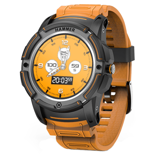 SMART ЧАСОВНИК HAMMER SMART WATCH BLACK на цена 149лв. от Техномаркет