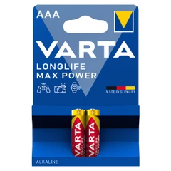 VARTA ALKALINE LONGLIFE MAX POWER AAA 1,5V X 2