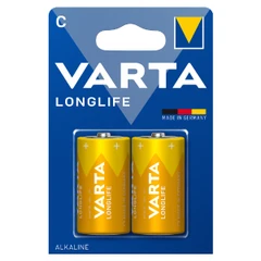 VARTA ALKALINE LONGLIFE EXTRA R14 1,5V X 2 