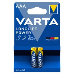 VARTA ALKALINE LONGLIFE POWER AAA 1,5V X 2  