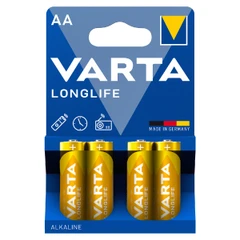 VARTA ALKALINE LONGLIFE AA 1,5V X 4 