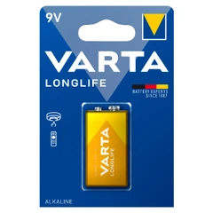 VARTA ALKALINE LONGLIFE 9V X 1 