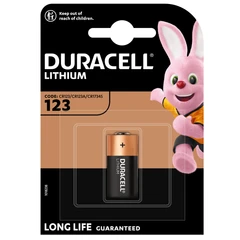 DURACELL ALCALINE BATTERIE 123 X1