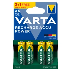 VARTA ACCU NIMH 2100MAH AA X 3+1