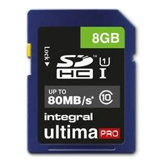 INTEGRAL SD8GB 80MB/S