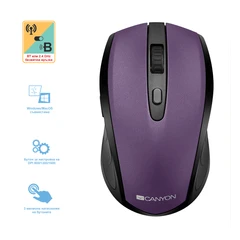 CANYON CNS-CMSW08V BT MOUSE PURPLE