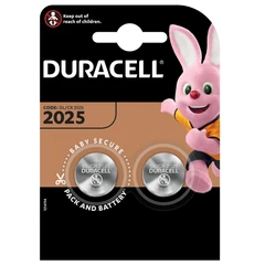 DURACELL LITHIUM BATTERIES CR2025 X2