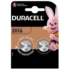 DURACELL LITHIUM BATTERIES CR2016 X2