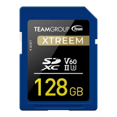 Carte SD Xtreem TeamGroup SDXC UHS-II / U3 / V60 / 64 Go