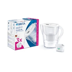 BRITA МАРЕЛА XL МЕМО С 3 ФИЛТЪРА МАКСТРА ПРО БЯЛ