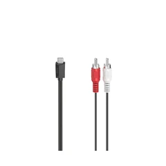 HAMA 200730 АУДИО КАБЕЛ USB TYPE-C-RCA СТЕРЕО 1.5М