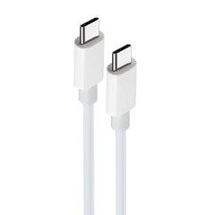 MAXLIFE КАБЕЛ USB TYPE-C USB TYPE-C 100W 1M БЯЛ