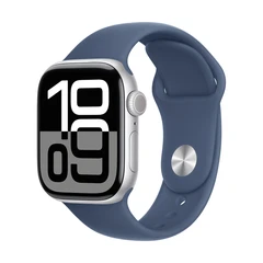 APPLE WATCH 10 42MM SILVER ALL DENIM SPORT-S/M