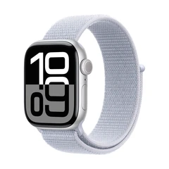 APPLE WATCH 10 42MM SILVER ALL BLUE SPORT LOOP