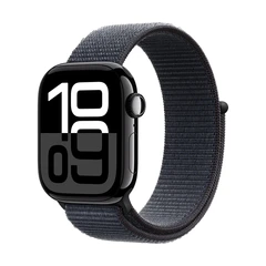 APPLE WATCH 10 42MM CELL JET BLACK ALL INK SPORT LOOP