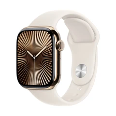 APPLE WATCH 10 42MM CELL GOLD TIT STARLIGHT SPORT-S/M