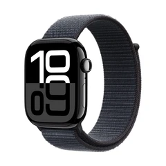 APPLE WATCH 10 46MM JET BLACK ALL INK SPORT LOOP