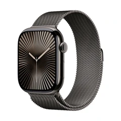 APPLE WATCH 10 46MM CELL SLATE TIT SLATE MILANESE LOOP-M/L