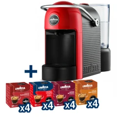 LAVAZZA AMM JOLIE RED + 16 кутии кафе