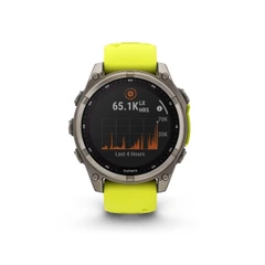 GARMIN WATCH FENIX 8  47 MM SOL SAPH TIT YELL
