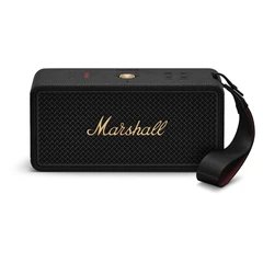MARSHALL MIDDLETON II BLACK BRASS PORTABLE SPEAKER