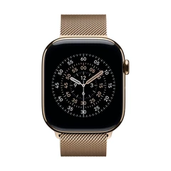 APPLE WATCH 11 42MM CELL GOLD TIT/GOLD MILANESE LOOP