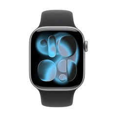 APPLE WATCH 11 46MM CELL SPACE GREY/BLACK SPORT BAND-M/L