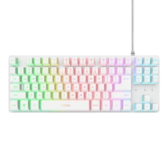 TRUST 25894 GXT833 THADO TKL KEYBOARD WHT US