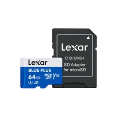 LEXAR BLUE PLUS MICRO SDXC 64GB
