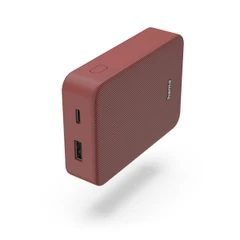 HAMA 201714  COLOUR 10 POWER BANK 10000MAH USB-C USB-A RED