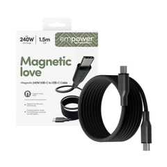 EMPOWER BY PANZERGLASS USB-C TO USB-C 240W 1.5M BLACK
