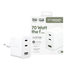 EMPOWER BY PANZERGLASS 70W 2C+1A EU CHARGER SILVER