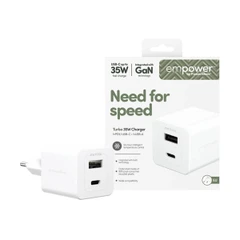 EMPOWER BY PANZERGLASS 35W USB-C+USB-A EU CHARGER