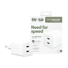 EMPOWER BY PANZERGLASS 45W 2XUSB-C EU CHARGER