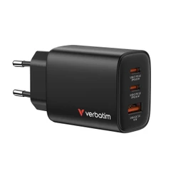 VERBATIM ESSENTIALS GAN 65W BLACK