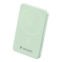 VERBATIM MAGNETIC POWERBANK 5000 GREEN