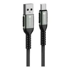 FORCELL КАБЕЛ USB-A КЪМ USB-C QC4.0 66W CAFULE 2M ЧЕРЕН