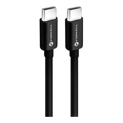 FORCELL КАБЕЛ USB-C КЪМ USB-C PD QC4.0 60W 2М ЧЕРЕН