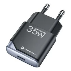 FORCELL ЗАРЯДНО 220V GAN 3 ULTRA SLIM 1XUSB-C QC 35W