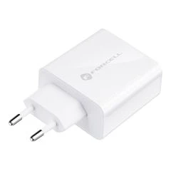 FORCELL ЗАРЯДНО 220V USB-C PD QC4.0 45W БЯЛ