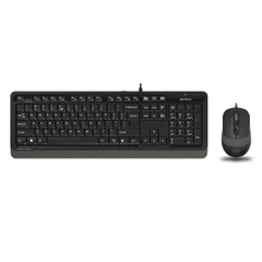 A4TECH FSTYLER F1010S КЛАВИАТУРА И МИШКА ЧРН/СИВ
