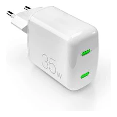 PURO МРЕЖОВО ЗАРЯДНО 40892 MINI PRO GAN 2X USB-C PD 35W Б
