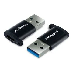 INTEGRAL TYPE-C TO TYPE-A ADAPTER TWIN PACK