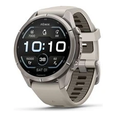 GARMIN WATCH FENIX 9 PRO 43 MM  TIT GRAY/SANDSTONE