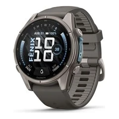 GARMIN WATCH FENIX 9 43 MM TIT  PEBBLE GRAY