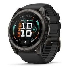 GARMIN WATCH FENIX 9 51 MM DLC TITANIUM BLACK
