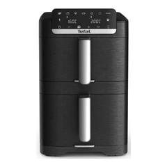 TEFAL EY7568E0 DOUBLE STACK 6L GENIUS+ACC BLK