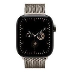 APPLE WATCH 12 CELL 42MM NATURAL TIT / NATURAL MILANESE